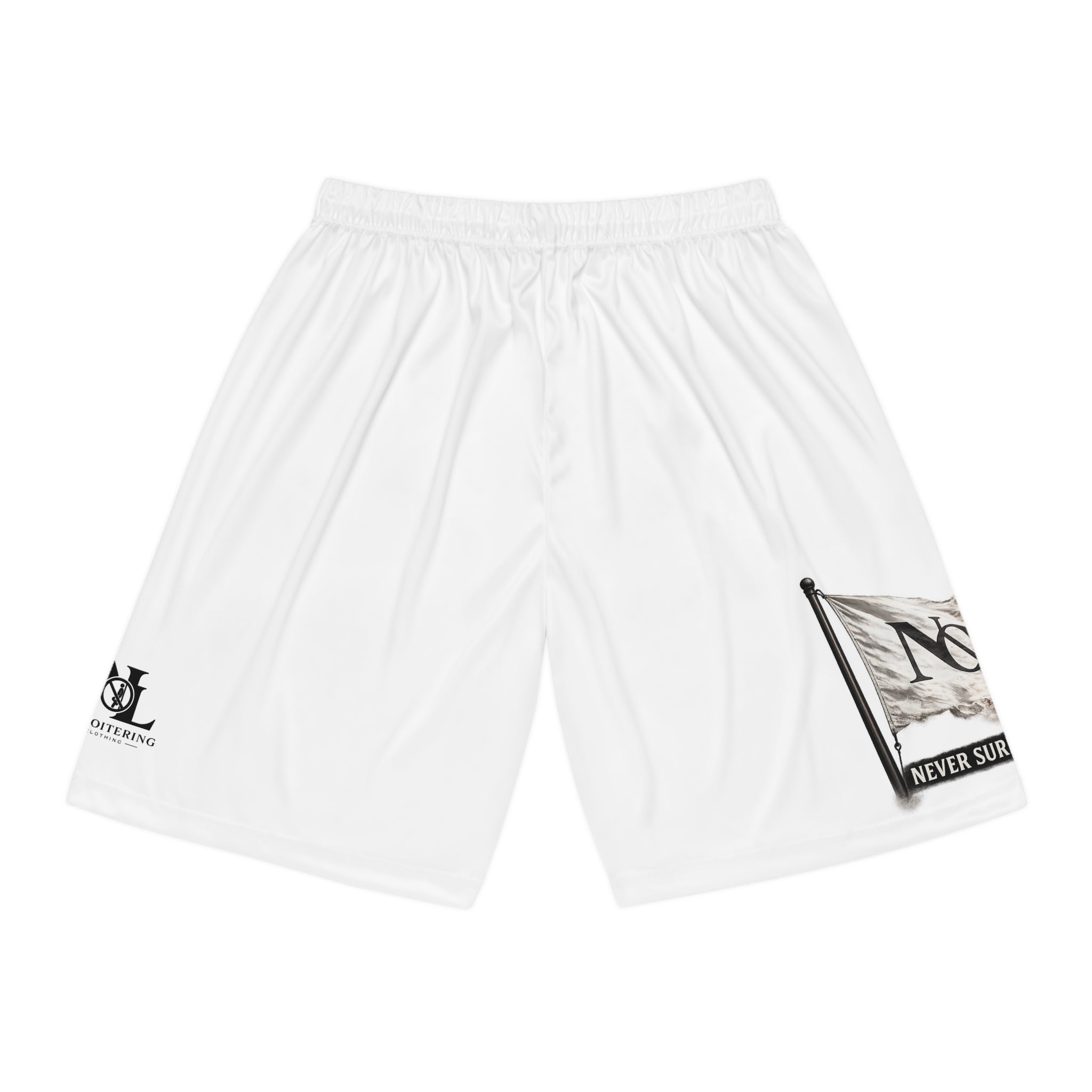 Never Surrender Basketball Shorts